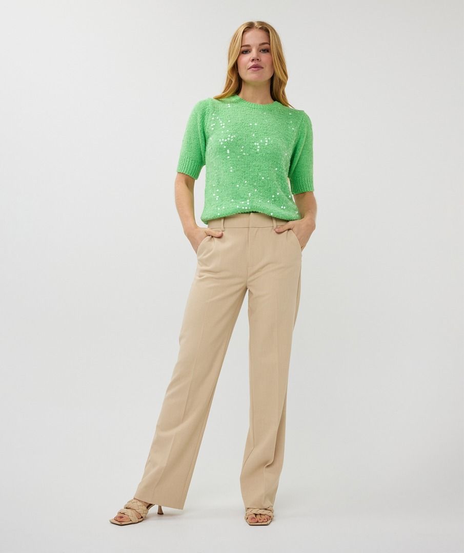 Esqualo Trousers Straight Leg Melange