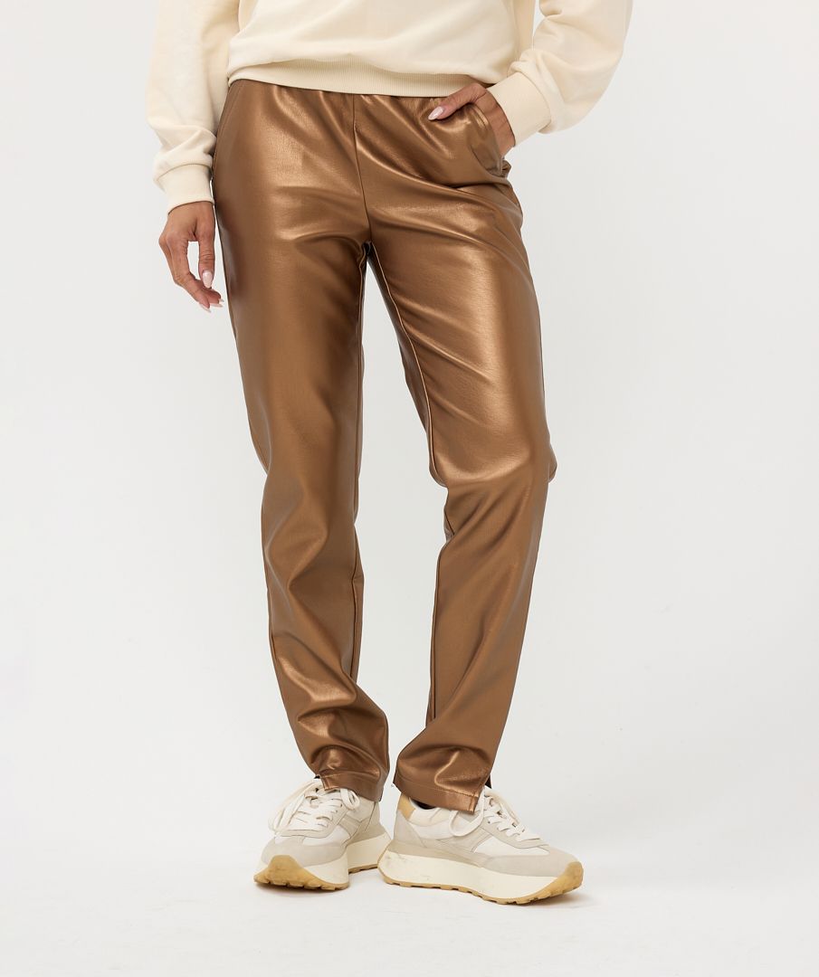Esqualo Trousers Tregging Vegan Leather