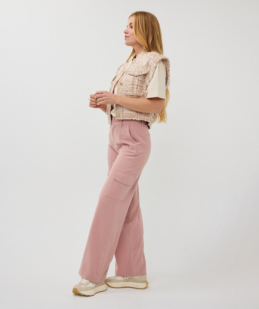 Esqualo Trousers Wide Cargo City