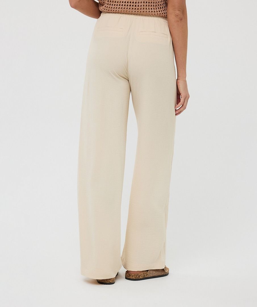 Esqualo Trousers Wide Crinkle