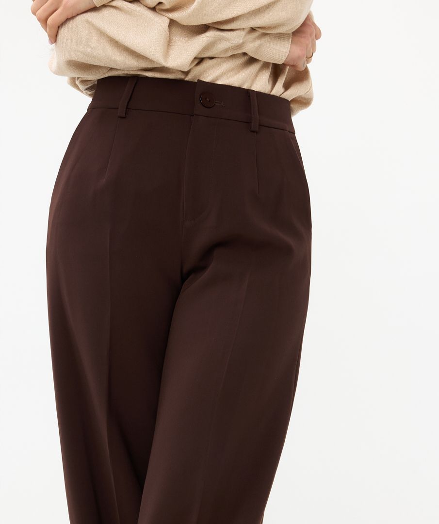 Esqualo Trousers Wide Elastic City