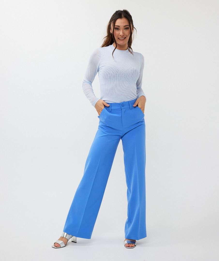 esqualo Trousers wide elastic city