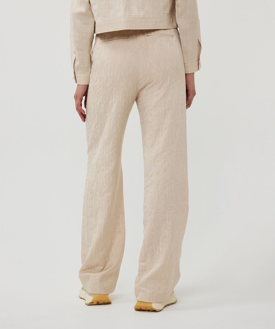 Esqualo Trousers Wide Jacquard
