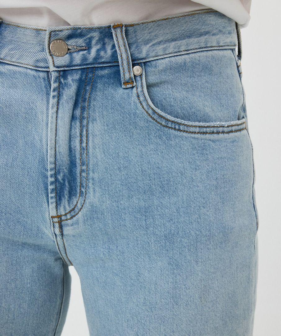 Esqualo Trousers Wide Leg Denim