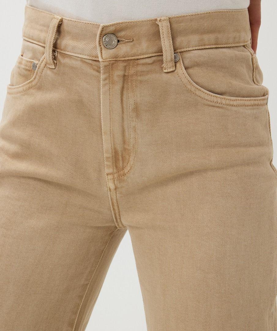 Esqualo Trousers Wide Leg Washed Jeans