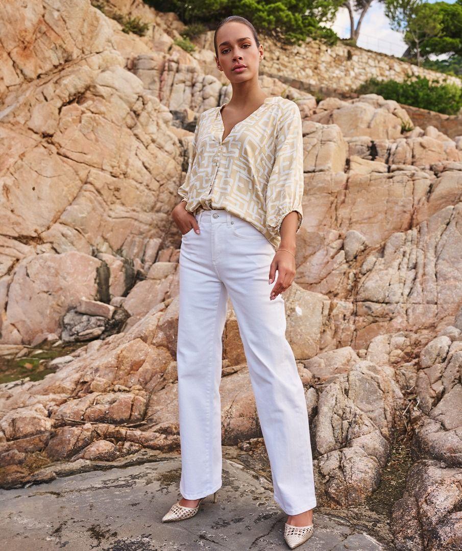 esqualo Trousers wide leg