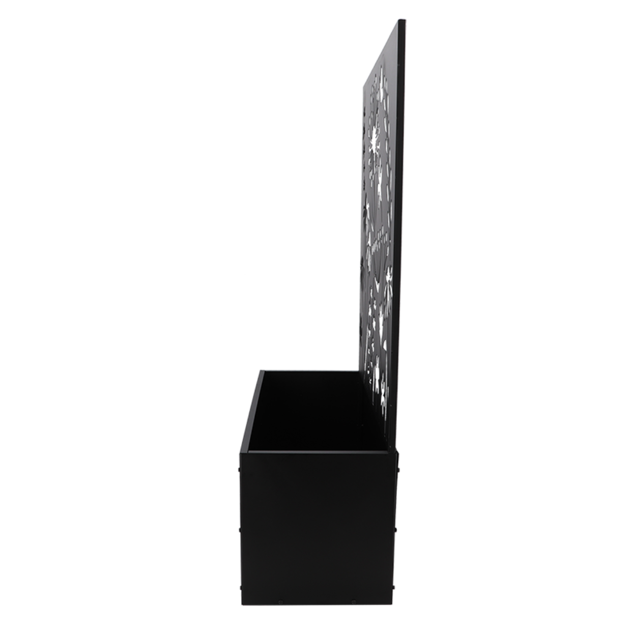 Esschert Design Bloembak Met Trellis Voorzien Van Bloemendesign