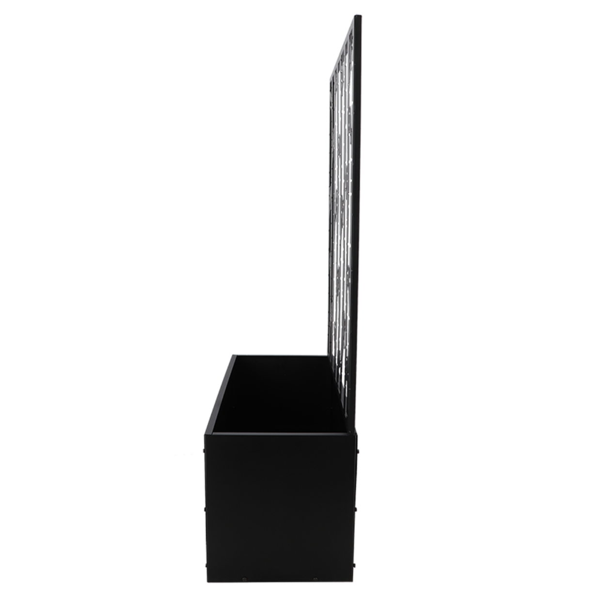 Esschert Design Bloembak Met Trellis Voorzien Van Vogeldesign