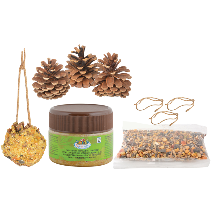 esschert design Doe-het-zelf vogelvoer dennenappels