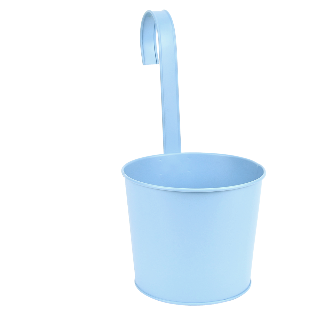 Esschert Design 50 Tinten Blauw Bloempot Met Haak