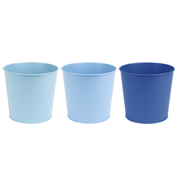 esschert design 50 tinten blauw bloempot