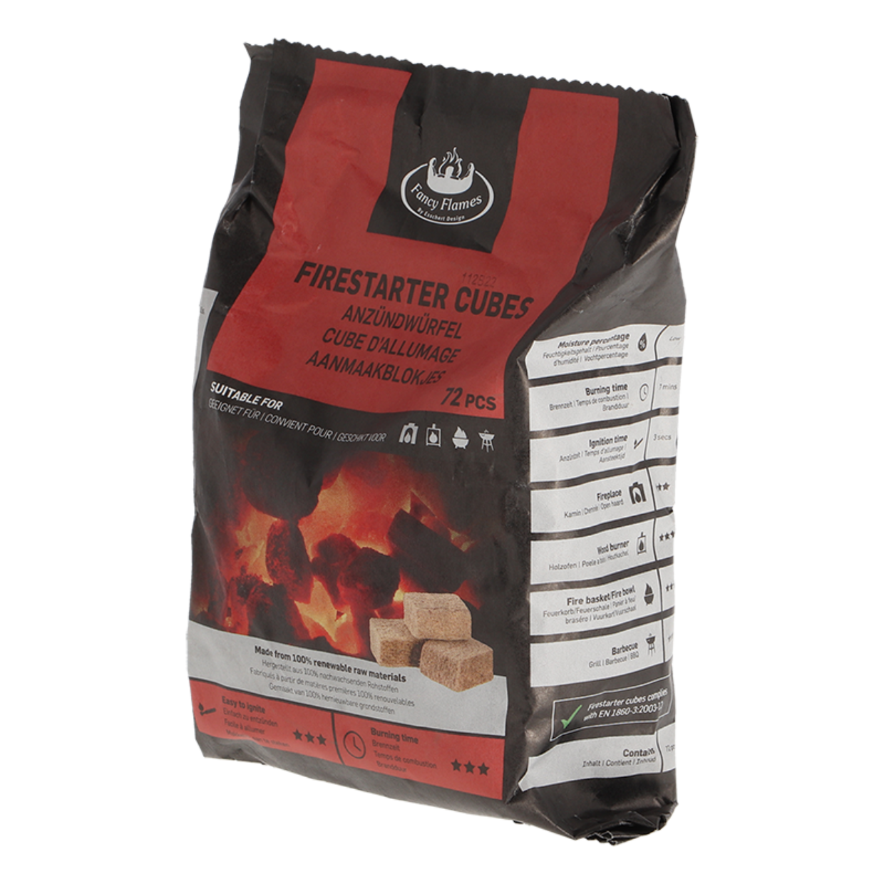 Esschert Design Aanmaakblokjes 72 Stuks