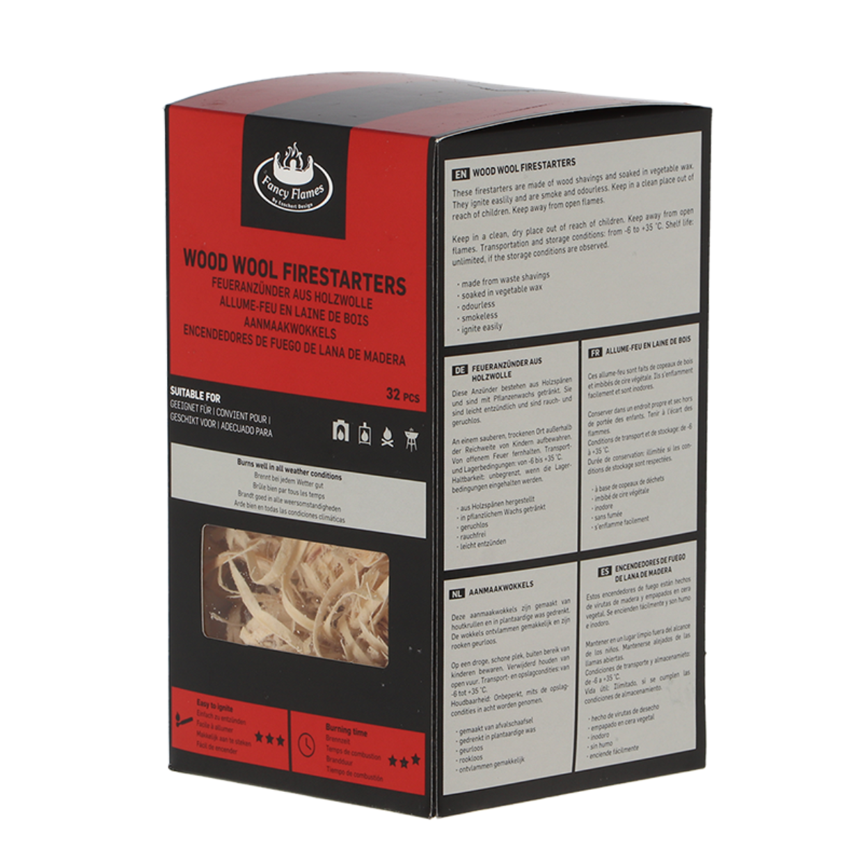 Esschert Design Aanmaakwokkels 32 Stuks