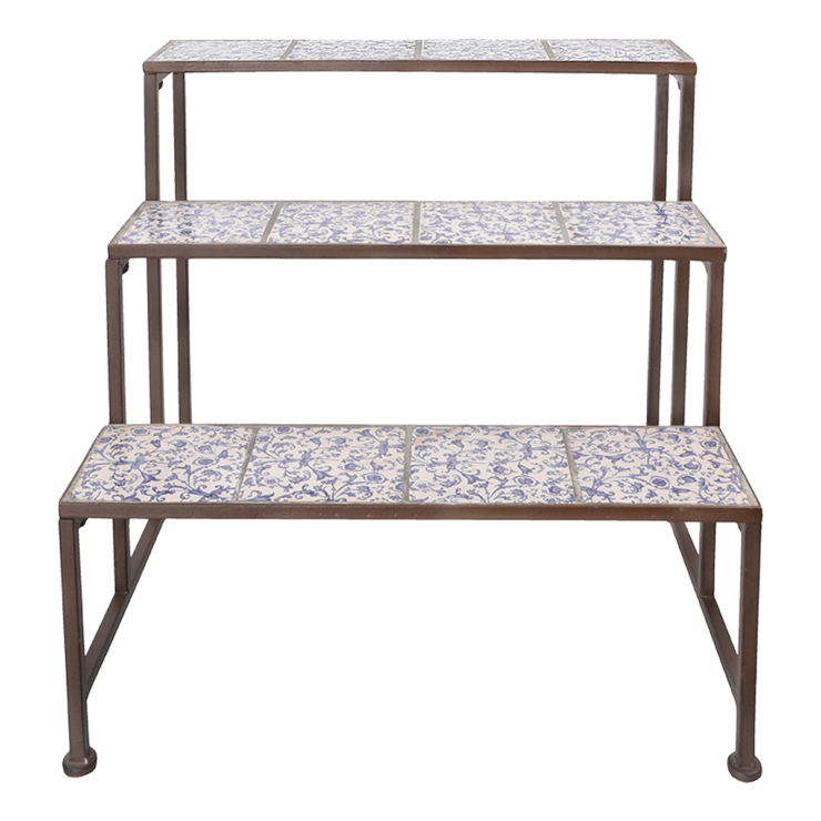 esschert design Aged ceramic etagere