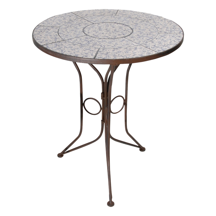 esschert design Aged ceramic tafel