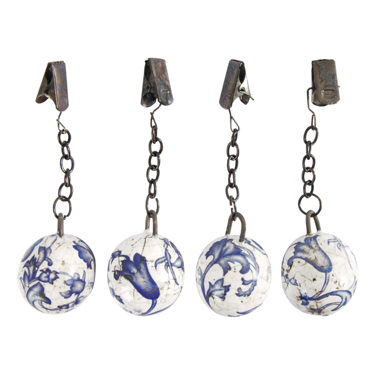 esschert design Aged ceramic tafelkleedgewichtjes