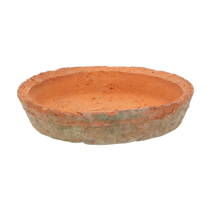 Esschert Design Aged Terracotta Schotel Rond 12cm