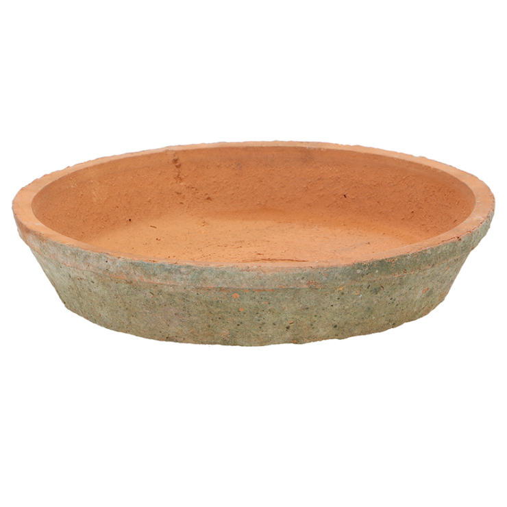 esschert design Aged Terracotta schotel rond 25cm