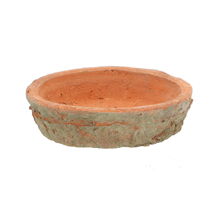 Esschert Design Aged Terracotta Schotel Rond 9cm