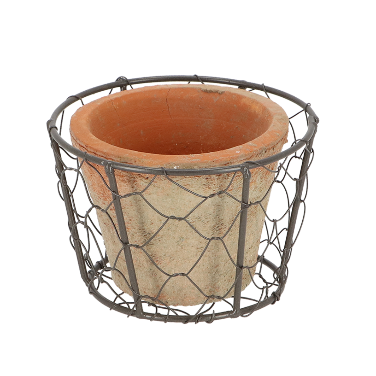 Esschert Design AT Pot In Draadmand