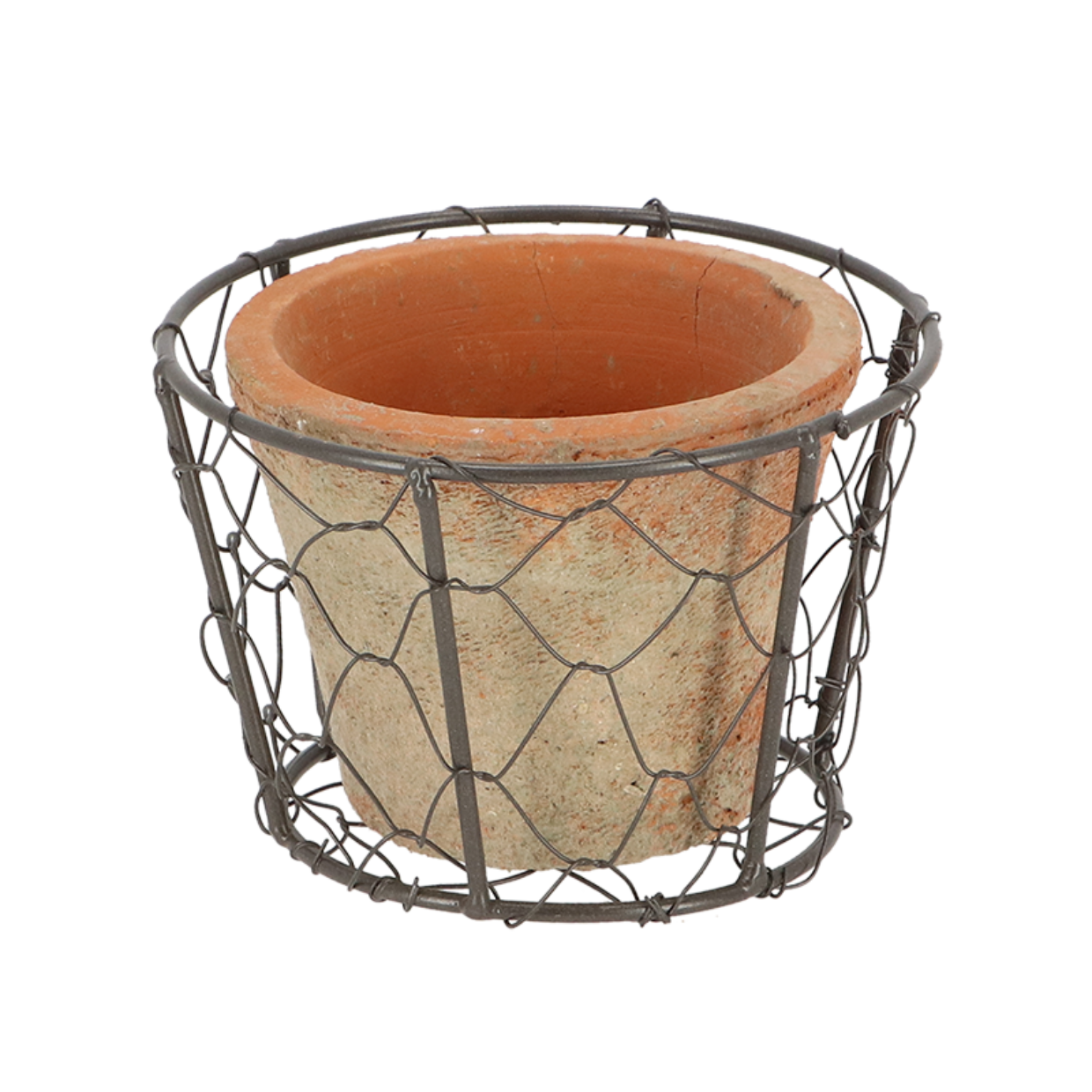 Esschert Design AT Pot In Draadmand