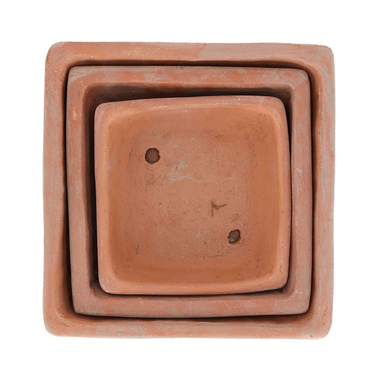 Esschert Design AT Potten Vierkant Set Van 3