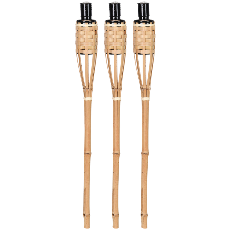 esschert design Bamboe fakkel set van 3