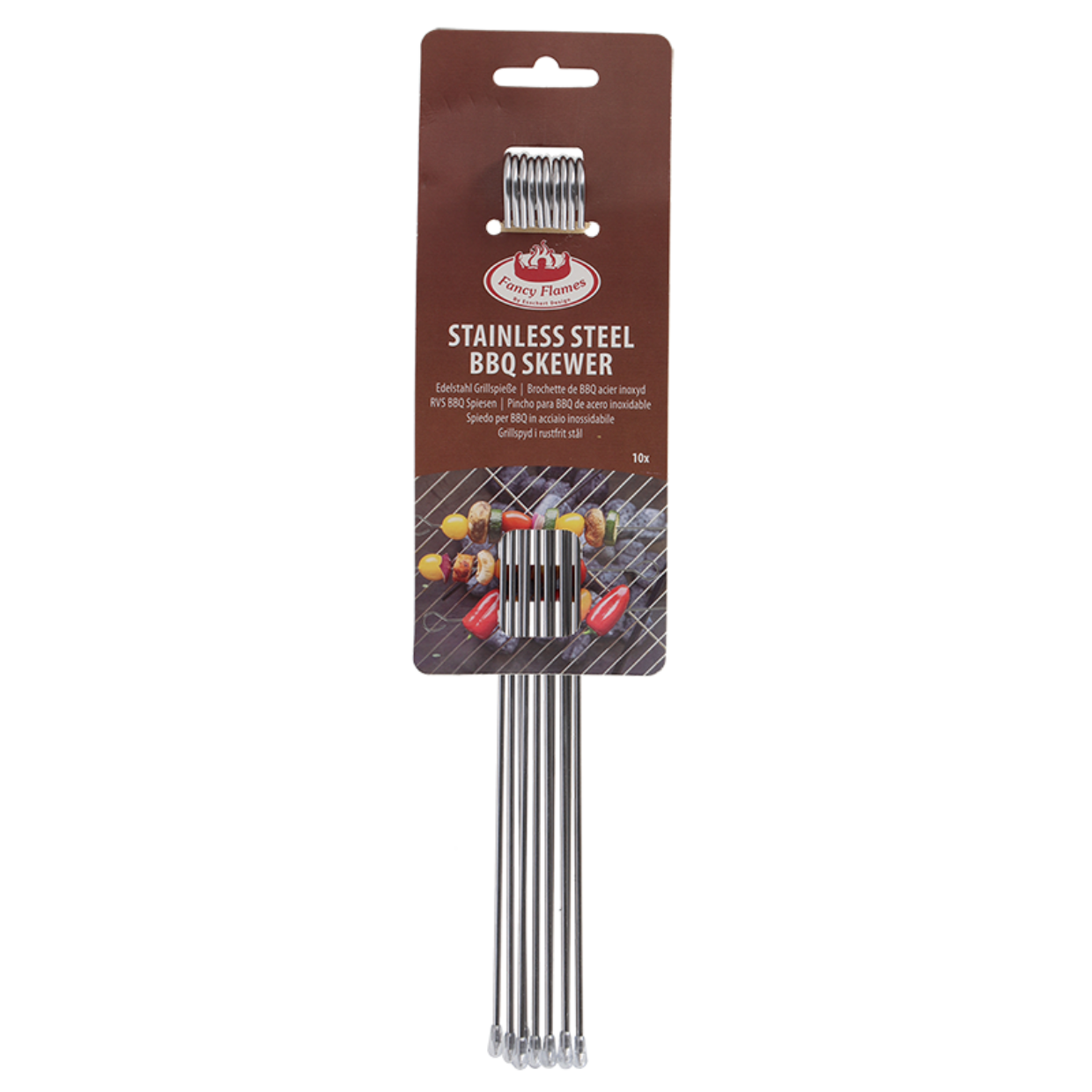 Esschert Design Barbecuespiezen Set Metaal