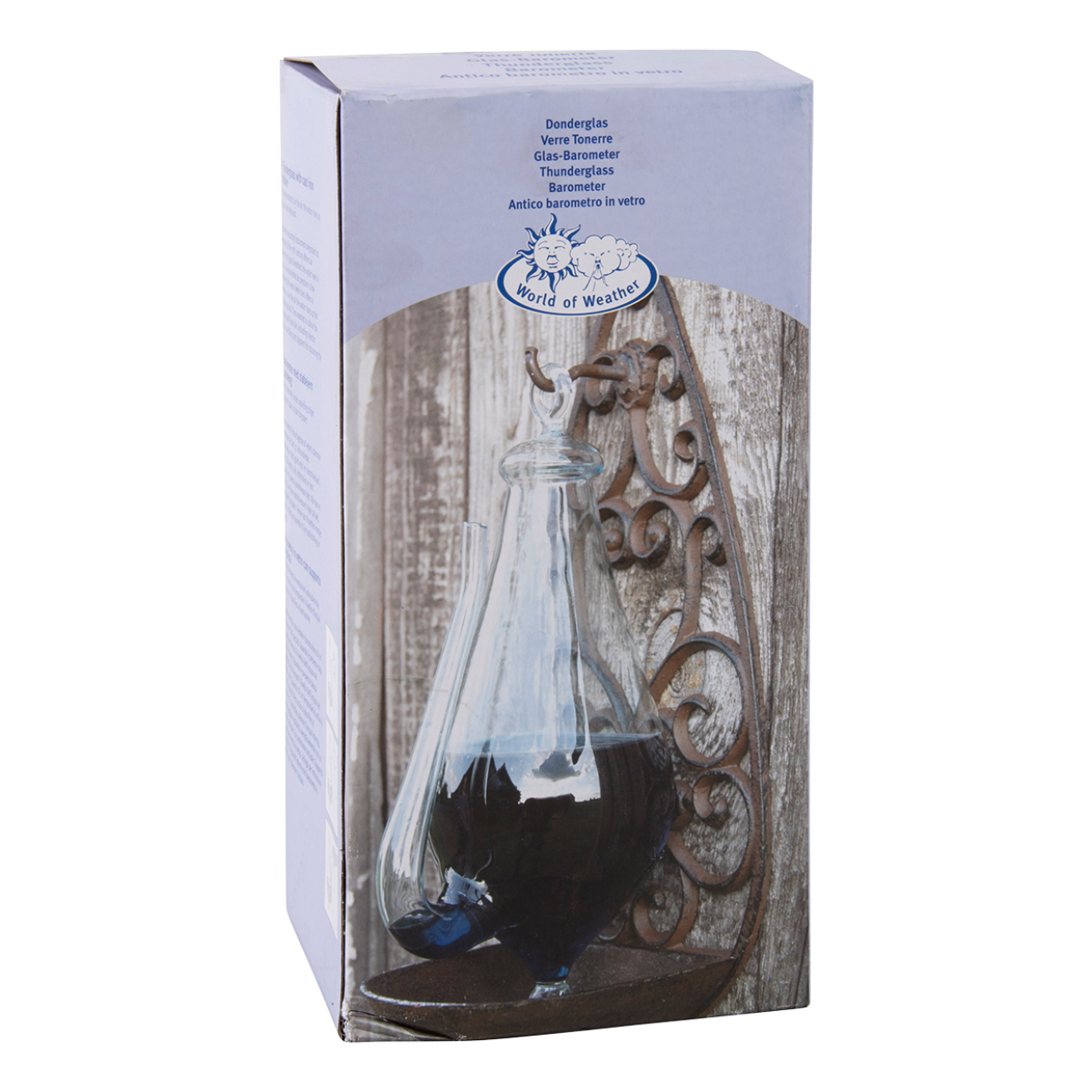 Esschert Design Barometer Met Gietijzeren Houder