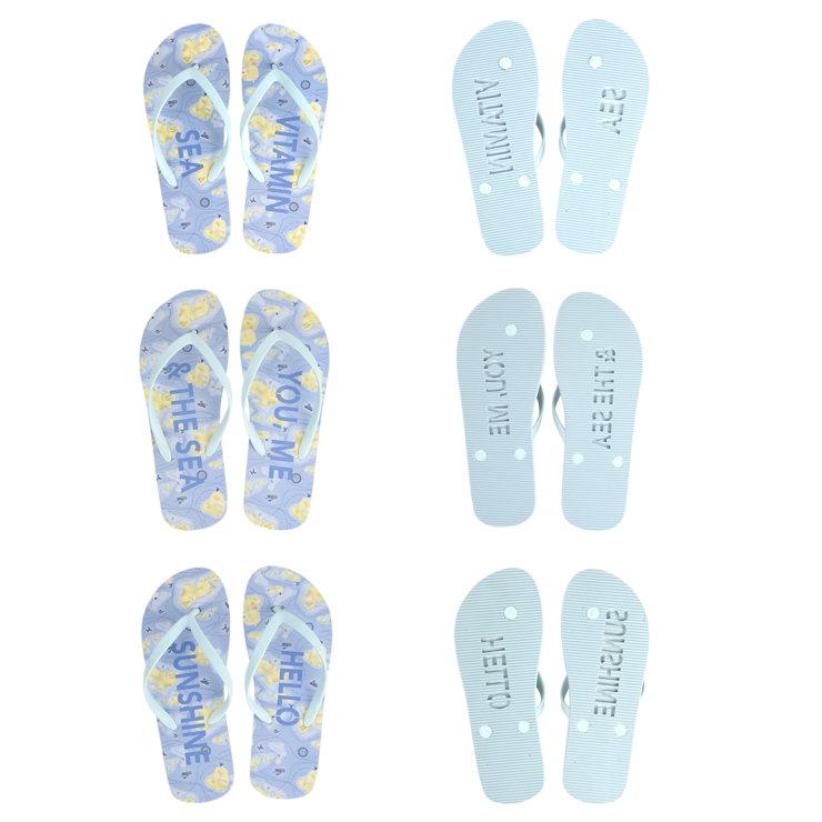 esschert design Beach stempel slippers 40/41