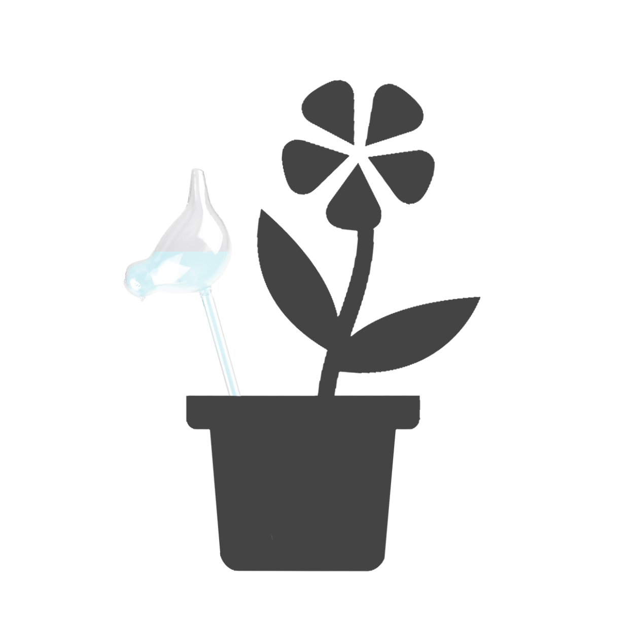 Esschert Design Bewateringsvogel Glas