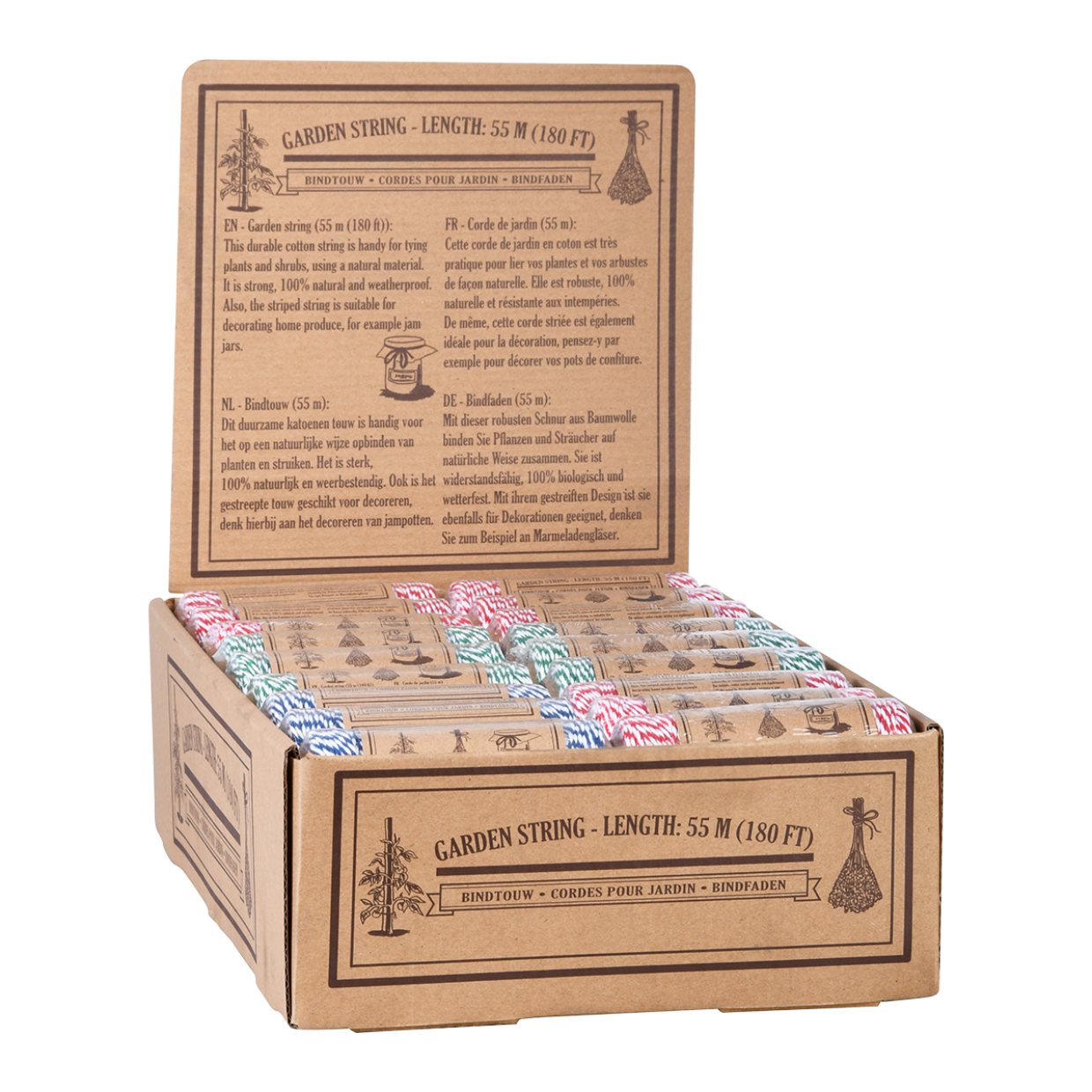 Esschert Design Bindtouw