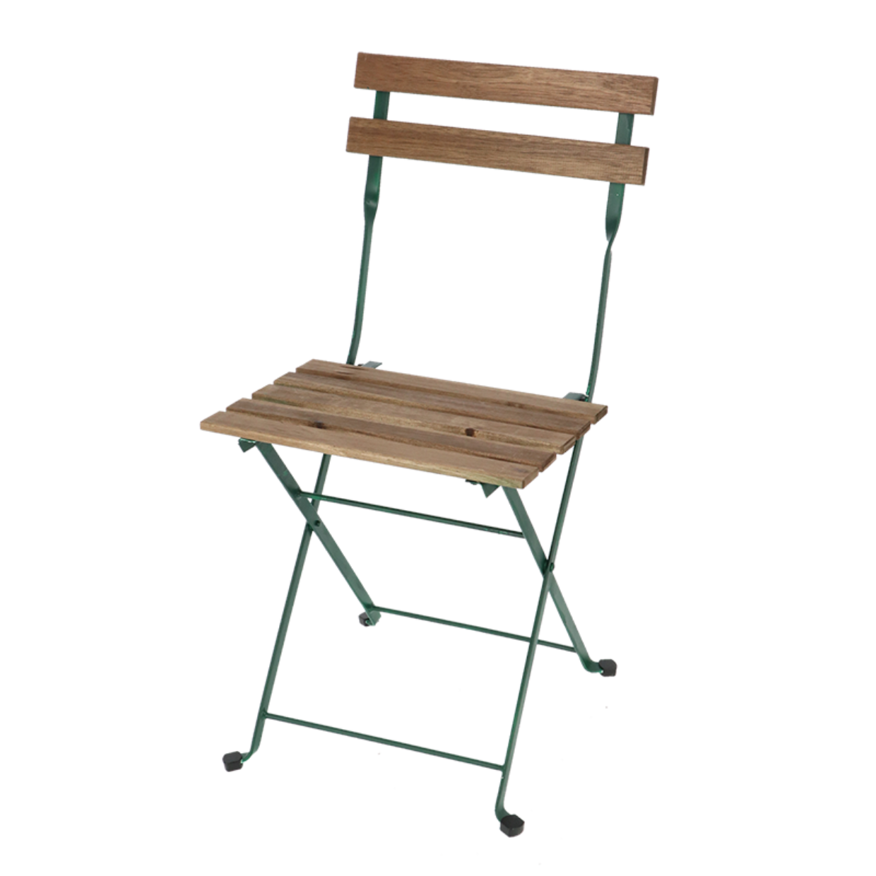 Esschert Design Bistrostoel Metaal Hout Groen