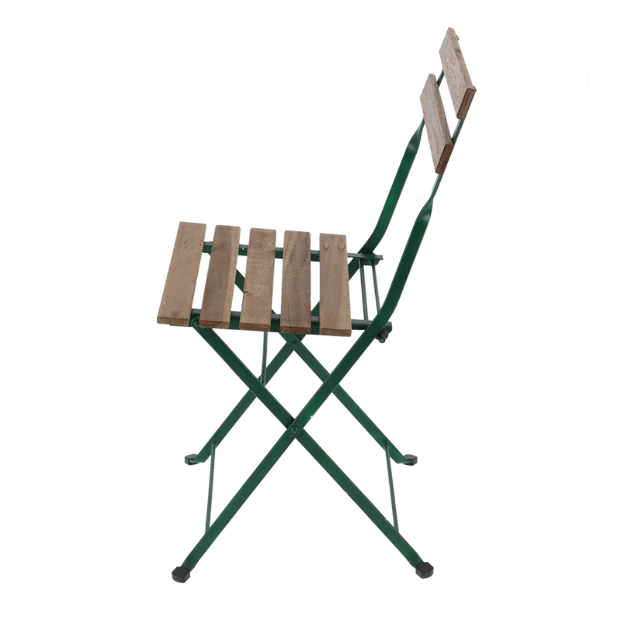 Esschert Design Bistrostoel Metaal Hout Groen