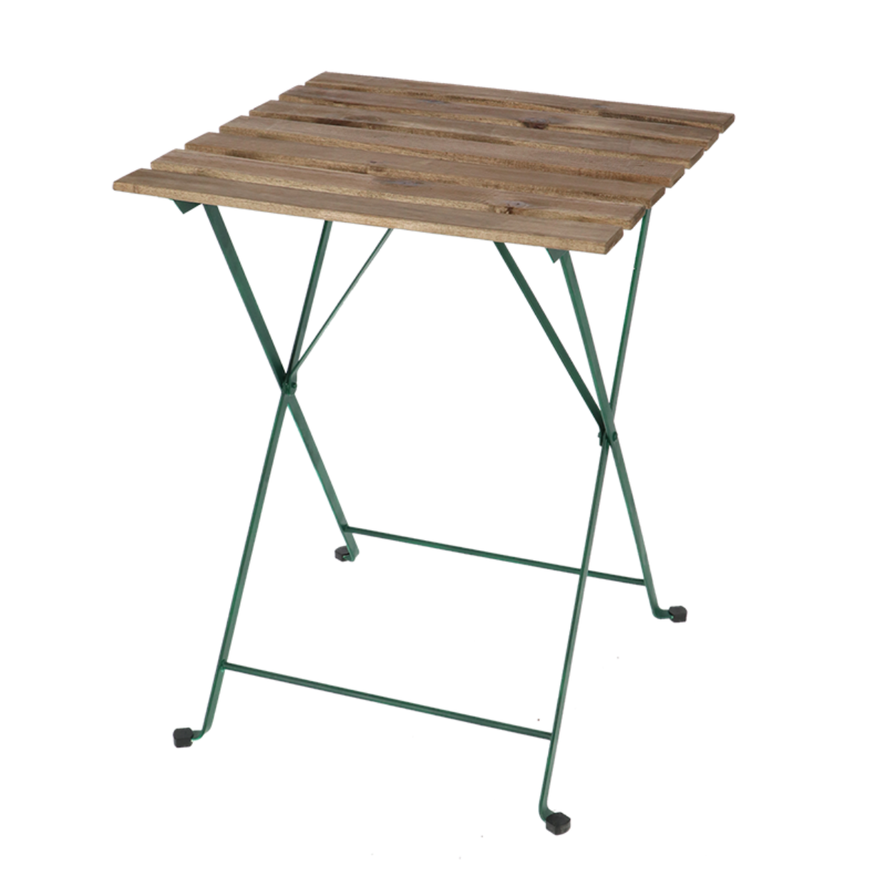 Esschert Design Bistrotafel Metaal Hout Groen