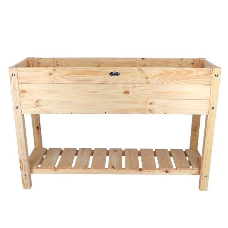 esschert design Blank houten kweektafel L