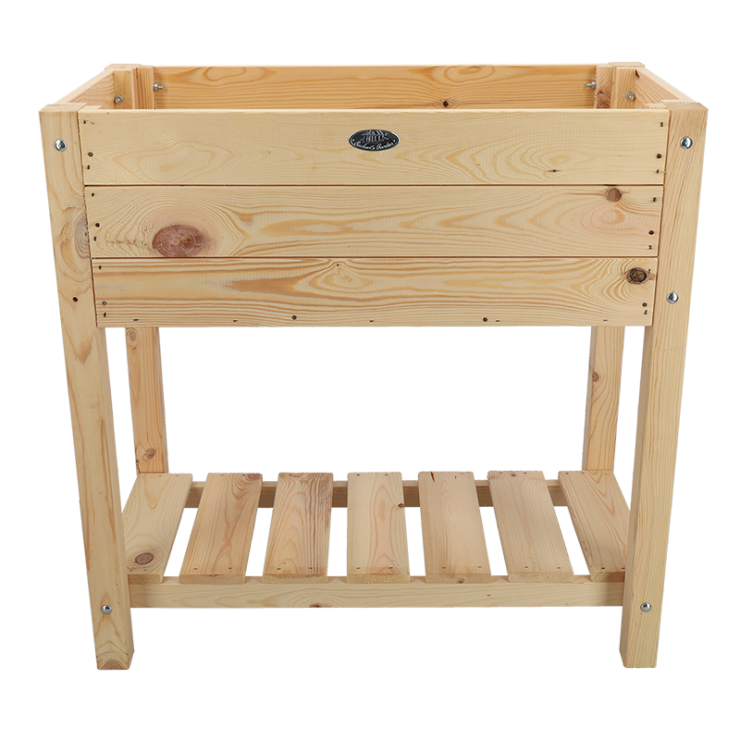 esschert design Blank houten kweektafel S