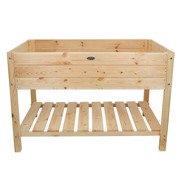 esschert design Blank houten kweektafel XXL