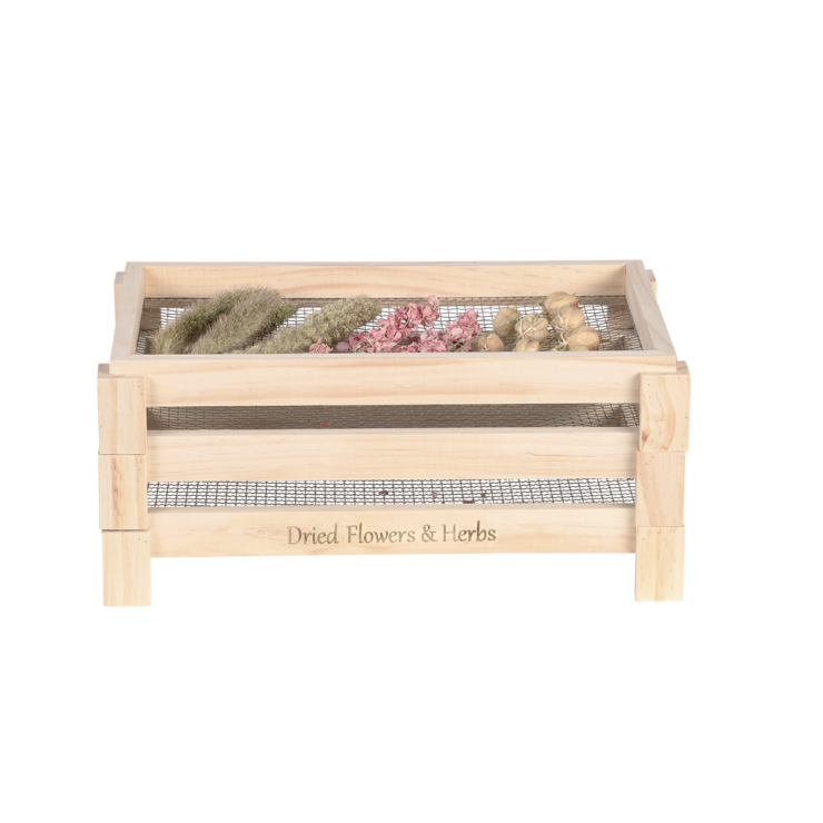 esschert design Bloemen- en kruidendroogrek