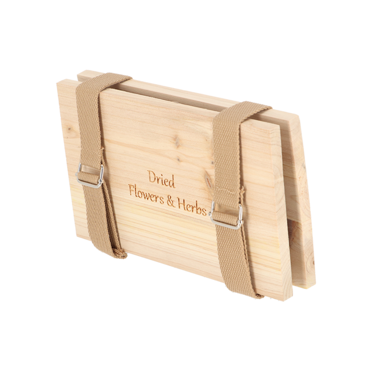 Esschert Design Bloemen- En Kruidenpers Met Banden