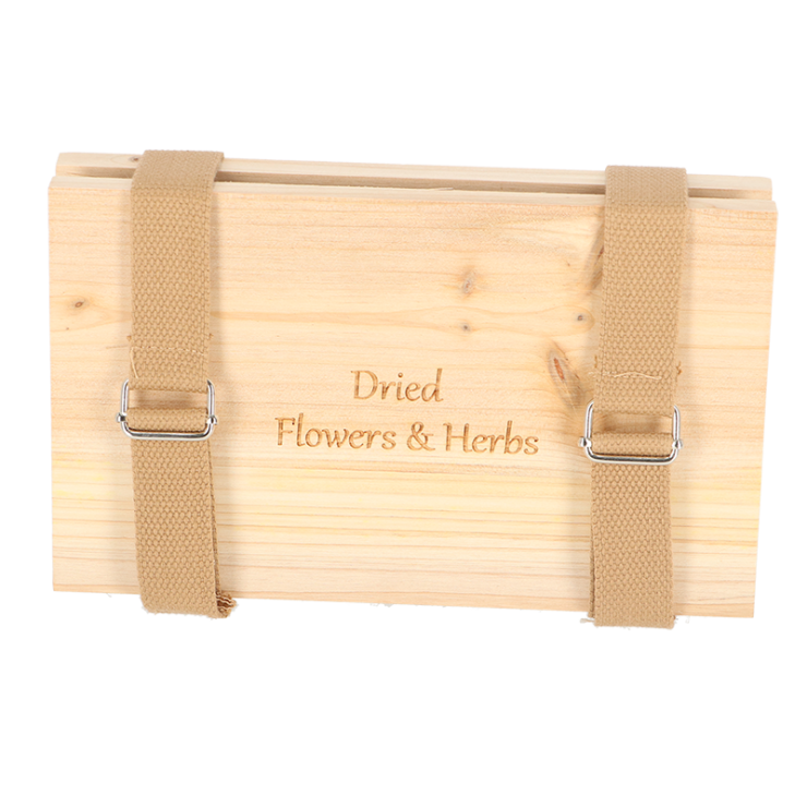 esschert design Bloemen- en kruidenpers met banden