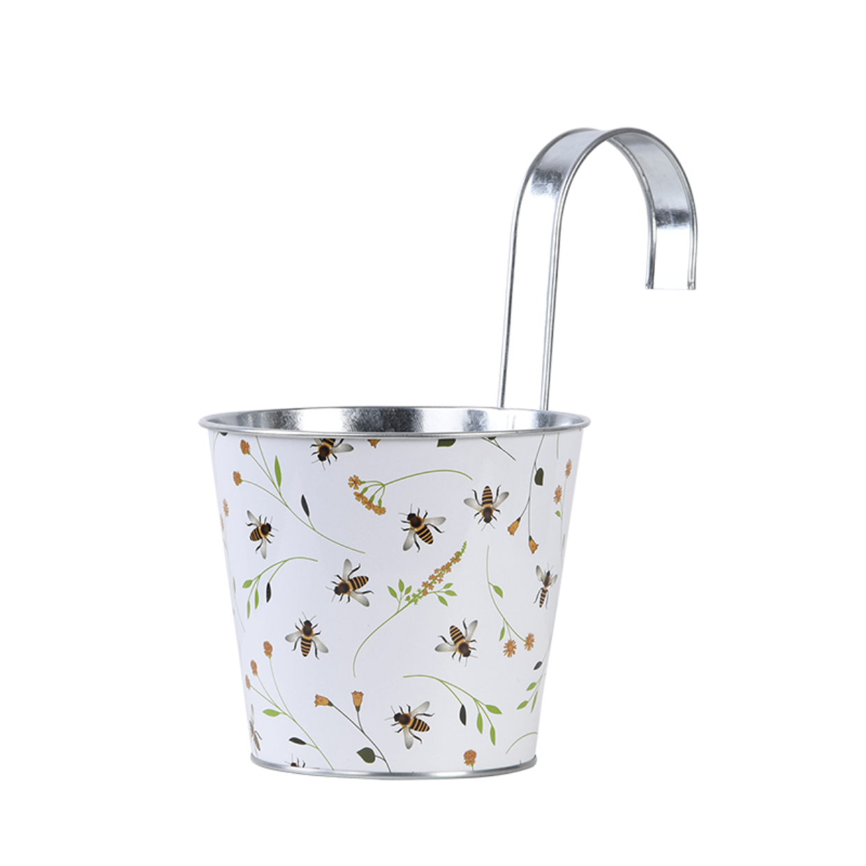 Esschert Design Bloempot Met Bijenprint En Haak