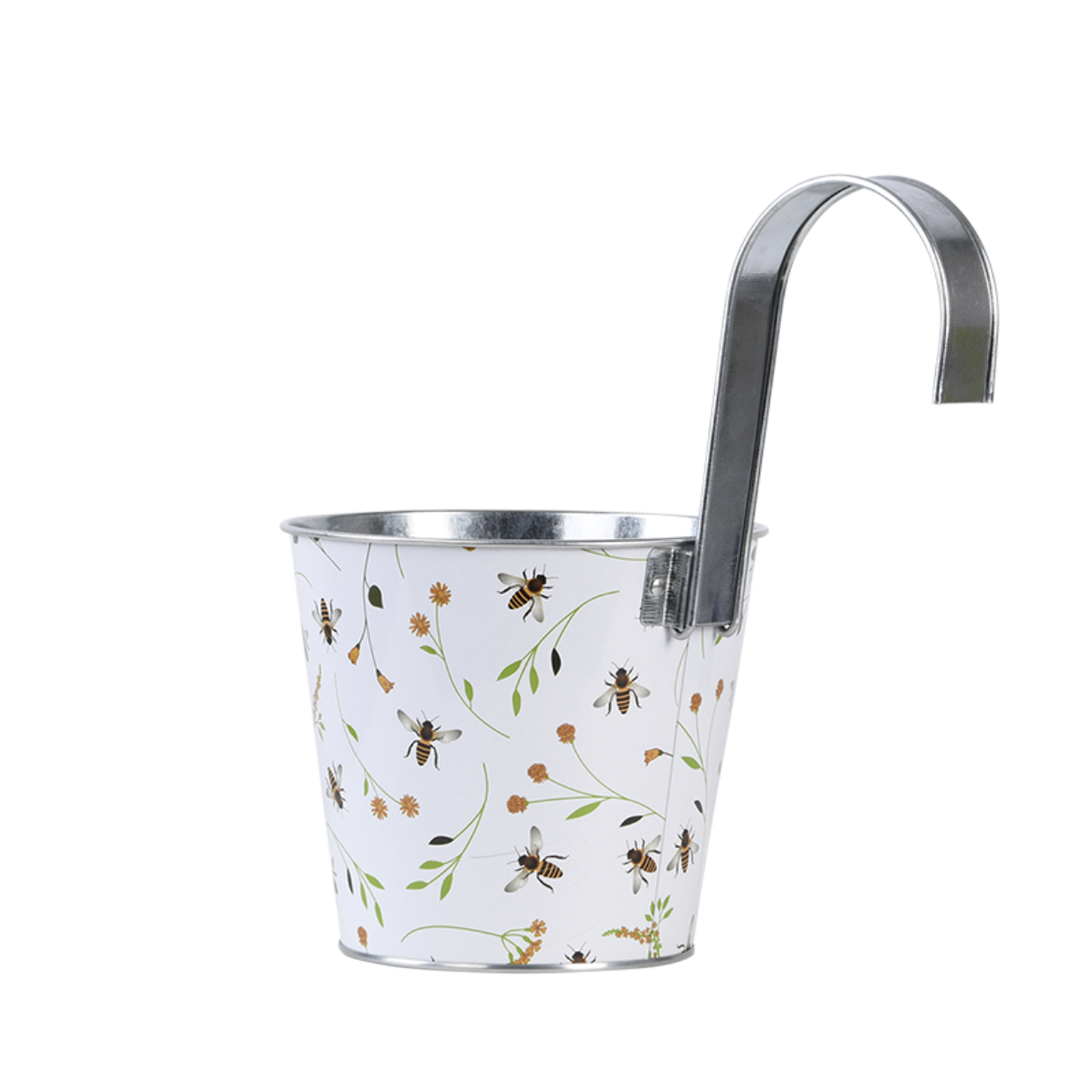 Esschert Design Bloempot Met Bijenprint En Haak