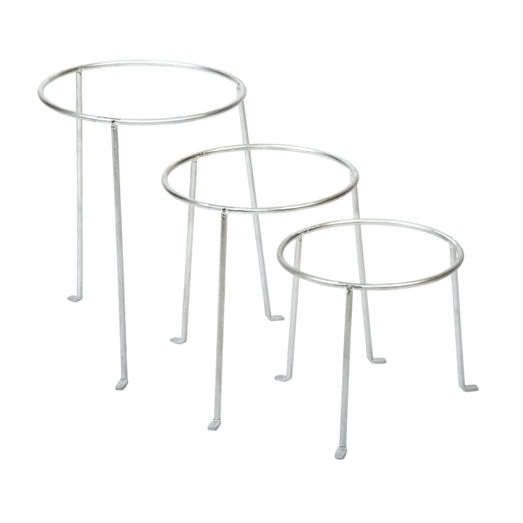 Esschert Design Bloempotstandaard Set Van Drie