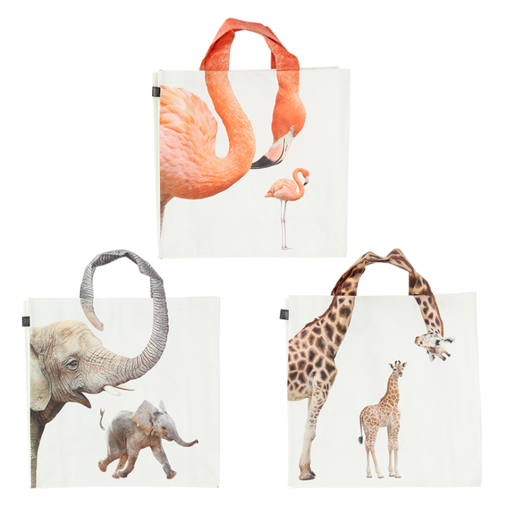 Esschert Design Boodschappentas Dierentuin