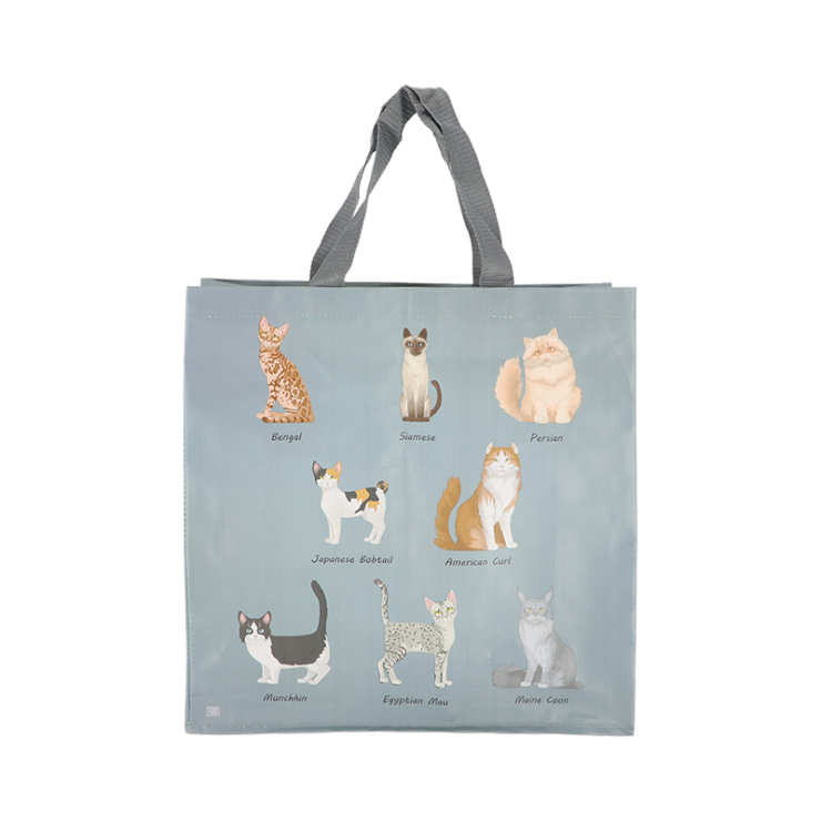 esschert design Boodschappentas kattenrassen