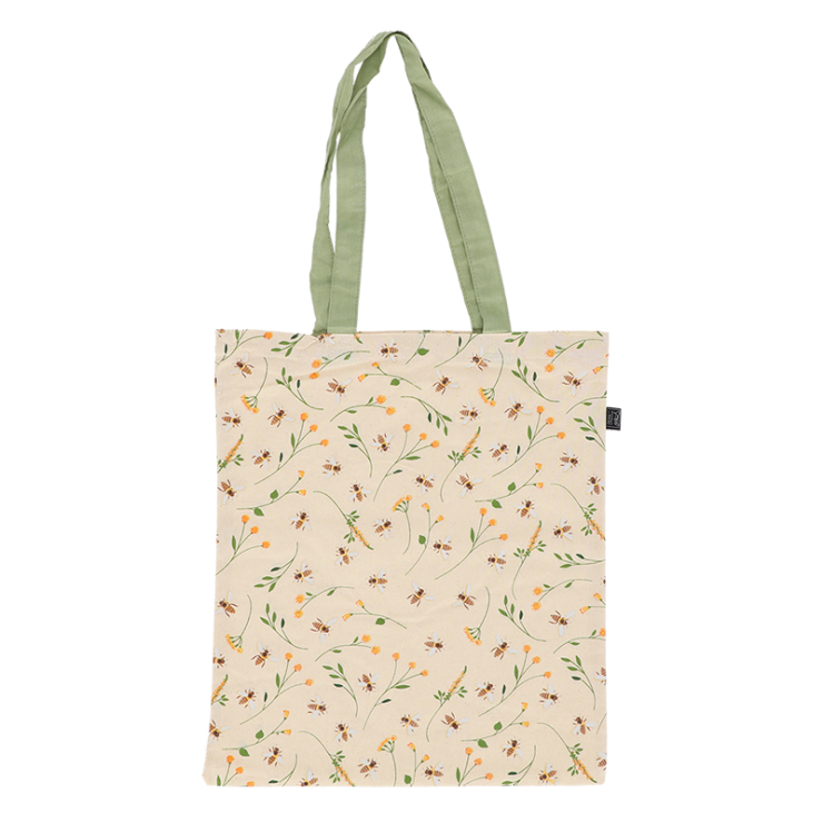 esschert design Boodschappentas met bijenprint