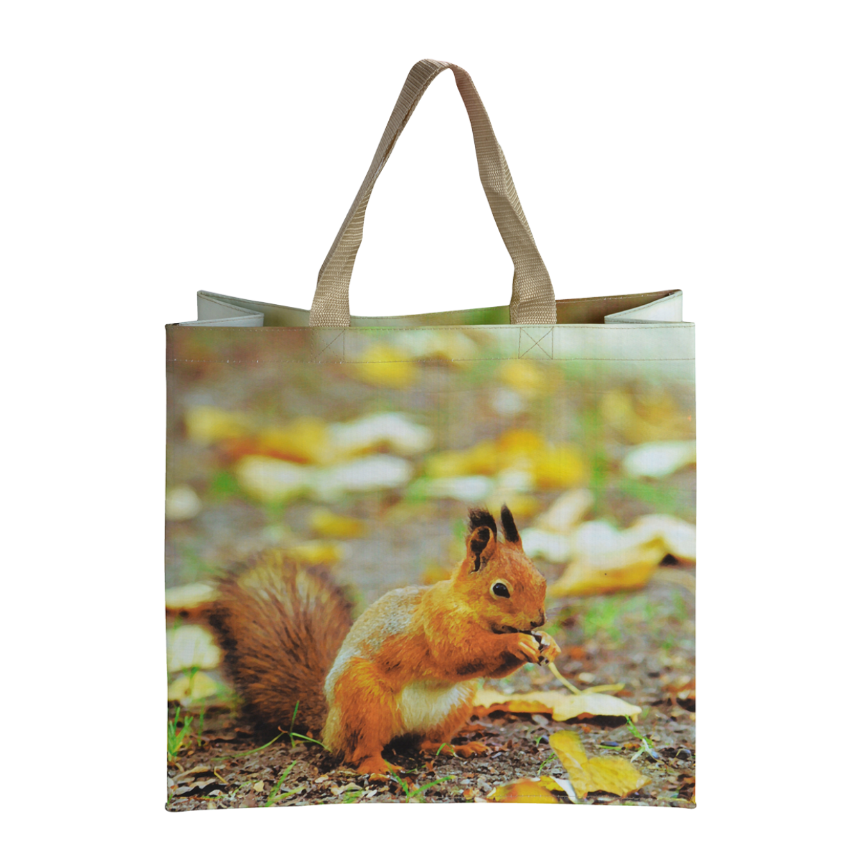 Esschert Design Boodschappentas Natuur Print