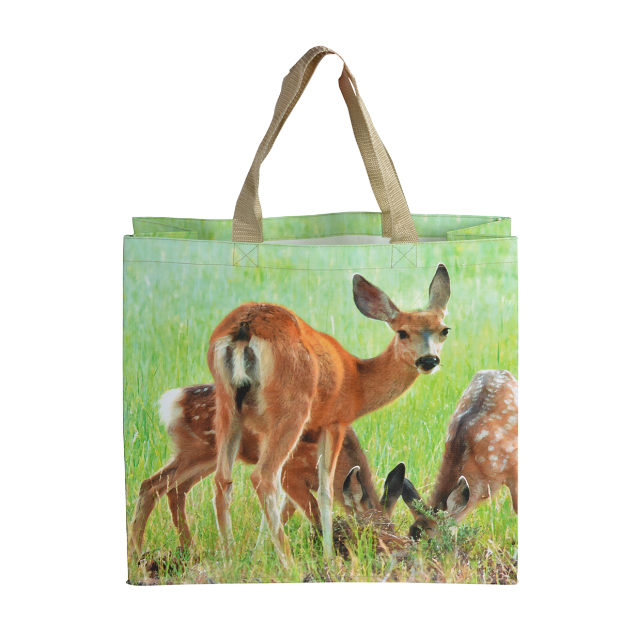 Esschert Design Boodschappentas Natuur Print