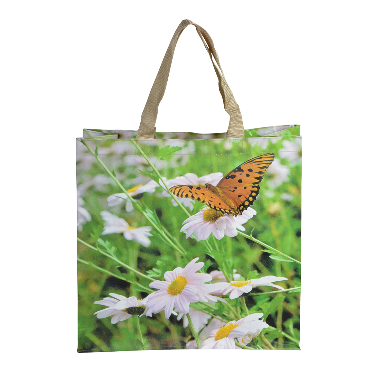 Esschert Design Boodschappentas Natuur Print